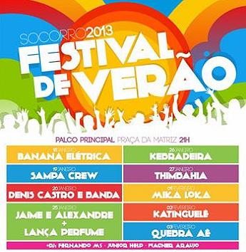 Festival de Verão 2013 - Socorro
